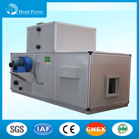 Desumidificador de roda giratória para sistema de desumidificação de ar fresco de ar condicionado central